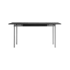 Seita Rectangular Dining Table - Modern Solid Wood Table with Clean Lines for 6-8 People